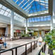 atrium of a shopping mall for commercial real estate photography