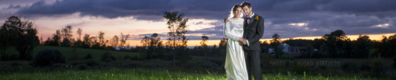 Chris Gardiner wedding photo with his wife Steph